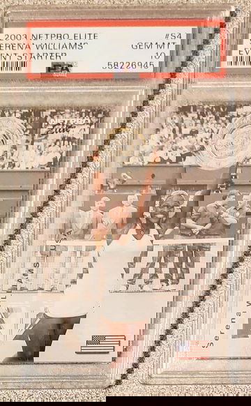 Serena WILLIAMS Rookie RC PSA 10 2003 NetPro Elite  #S4 Event Starter