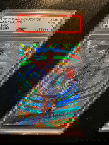 2016 Revolution Cosmic /100 Jamal Murray rookie PSA 9