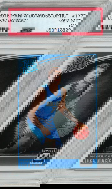 2018 Donruss Optic #177 Luka Doncic PSA 10 Rookie RC