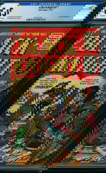 BLACK KNIGHT #4, CGC 4.0 VG