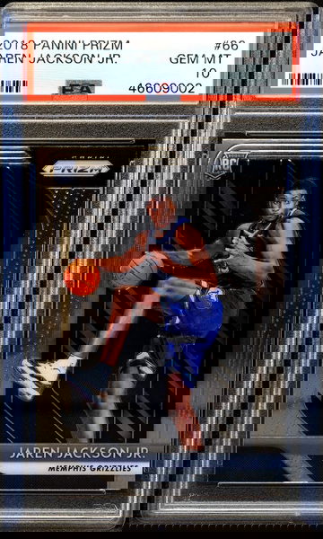 2018 Jaren Jackson Jr. Prizm Rookie RC #66 🔥 Memphis Grizzlies 🔥 PSA 10