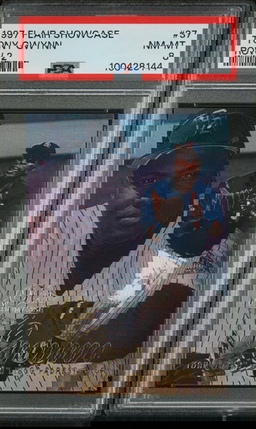 1997 Flair Showcase Row 2 Tony Gwynn #37 PSA 8