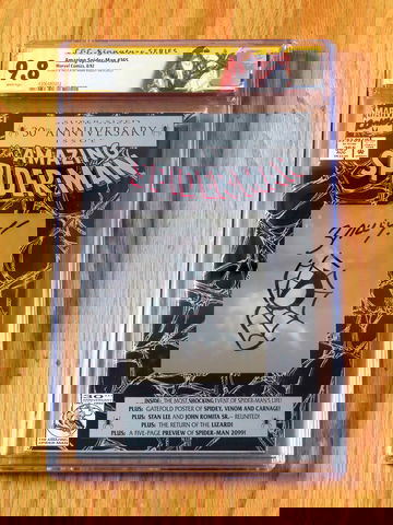 AMAZING SPIDER-MAN #365 CGC SS 9.8 signed sketch Mark Bagley Signature Series