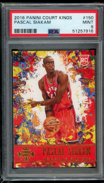 2016 Court Kings Level II Pascal Siakam PSA 9 