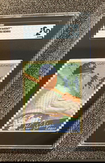 1934 Lou Gehrig SGC 2