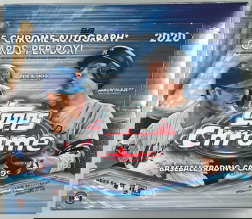 2020 Topps Chrome Baseball Jumbo Hobby Box