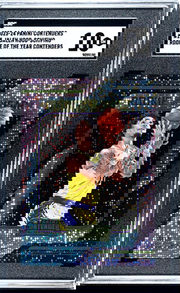 2023-24 Panini Contenders Rookie Jalen Hood-Schifino #15 SGC 10