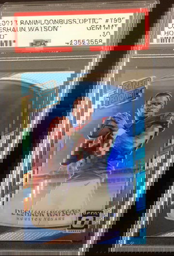 Deshaun Watson Optic Holo 2017 PSA 10