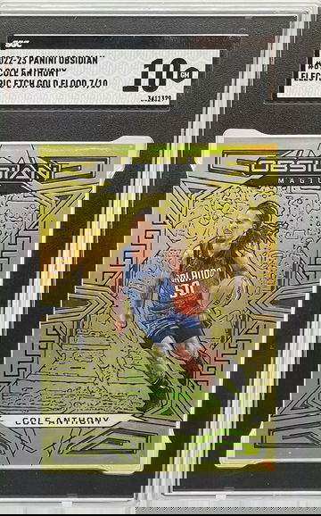 2022-23 Obsidian COLE ANTHONY #89 Gold Flood /10