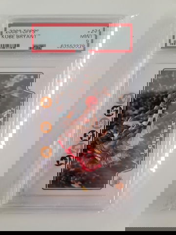 Kobe Bryant w/Lebron 2008 Topps PSA 9