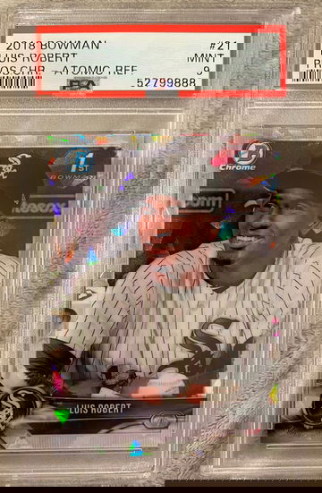 2018 Bowman Chrome Luis Robert Atomic refractor