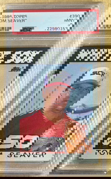 1986 Topps Tom Seaver PSA 9