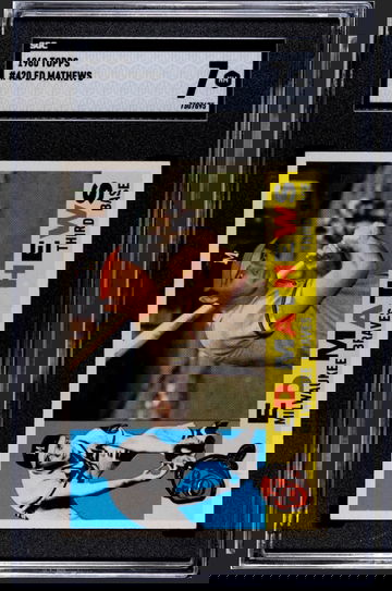 1960 Topps Ed Mathews SGC 7