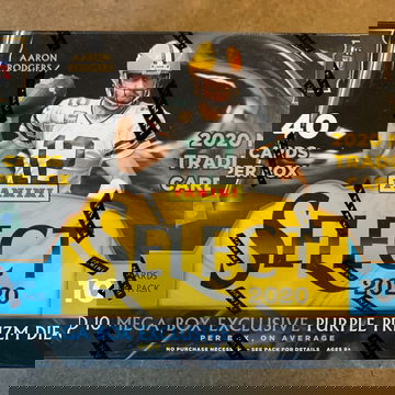 Select Football 2020 target exclusive purple prizm Mega box 