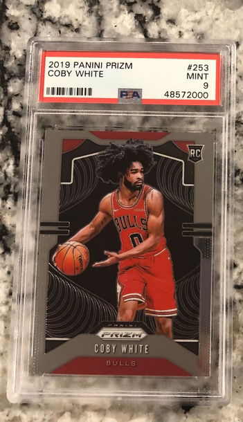 Coby white Prizm rookie