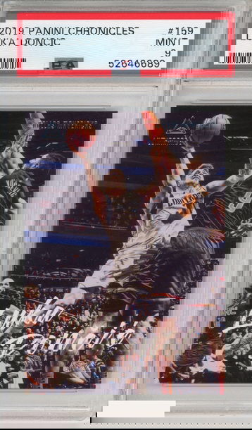 2019 PANINI CHRONICLES LUKA DONCIC #159 DALLAS MAVERICKS PSA 9 MINT