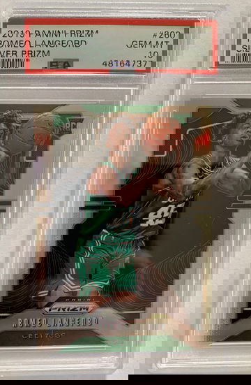 2019 silver prizm Romeo Langford 