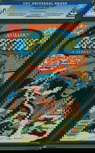 DETECTIVE COMICS #468, CGC 9.0 VFNM