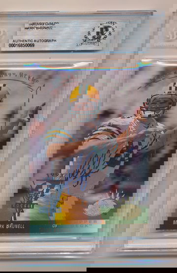 1993 Upper Deck SP #91 Mark Brunell RC Signed Autograph Beckett Packers Football