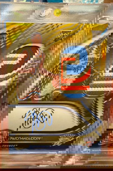 2020-21 Panini Spectra Theo Maledon Rookie Patch Auto Gold RPA /10