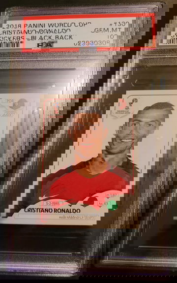 2018 Cristiano Ronaldo World Cup Sticker - #130 (Ships from Canada)