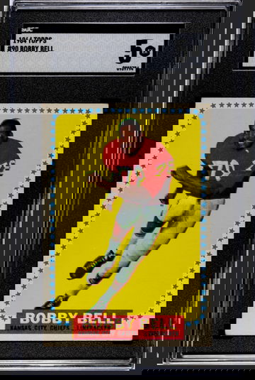 1964 Topps Bobby Bell Rookie SGC 5