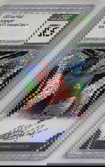 2020 Leaf Flash Fernando Tatis Jr. Autograph Blue CSG 8.5 /50