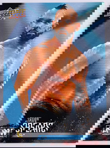 Shawn Spears 2021 Upper Deck AEW #3 Finisher Variation