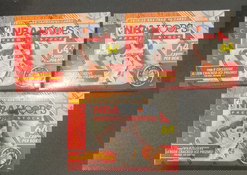 2019-20 NBA Hoops Premium Target Mega Boxes Qty-3