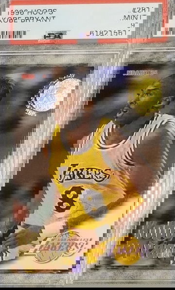 1996 Hoops Kobe Bryant RC #281 - PSA 9