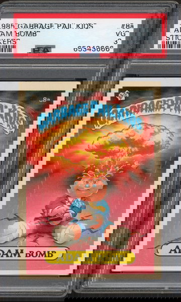 1985 Garbage Pail Kids Adam Bomb PSA 3 Centered!