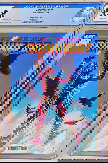 Ironheart #1 - CGC 9.8 - 1st Riri Williams Solo Series- Ramos Variant Cover