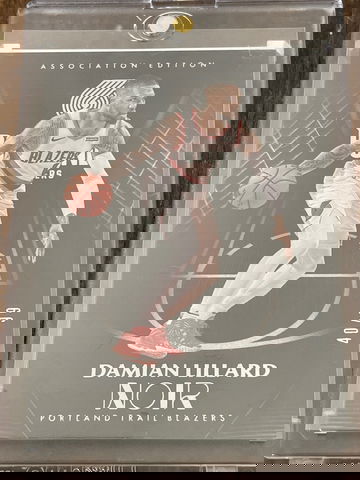 2019-20 Panini Noir Damian Lillard /99 Association Edition