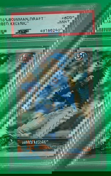 2018 bowman draft jarred kelenic psa 9