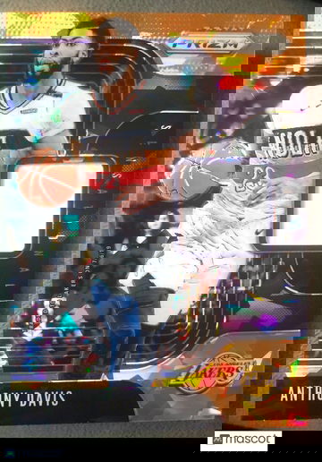 2019 Panini Prizm ANTHONY DAVIS Game-Worn Sensational Swatches #SS-ADV LA Lakers