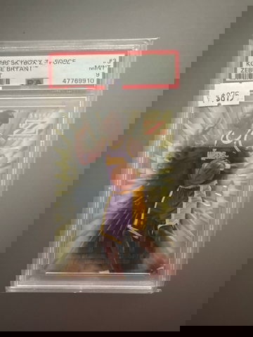 Kobe Bryant 1996-97 Skybox Z - Force Zebut Rookie