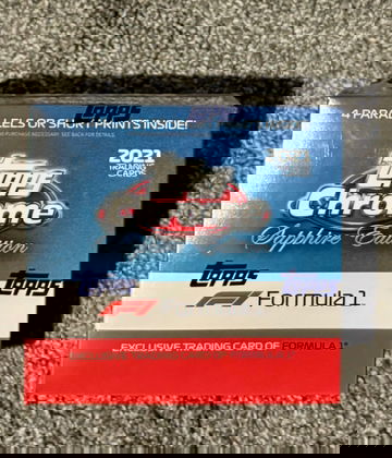 2021 Topps Chrome Sapphire Formula 1 F1 Hobby Box