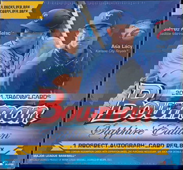 2021 Bowman Sapphire Box 