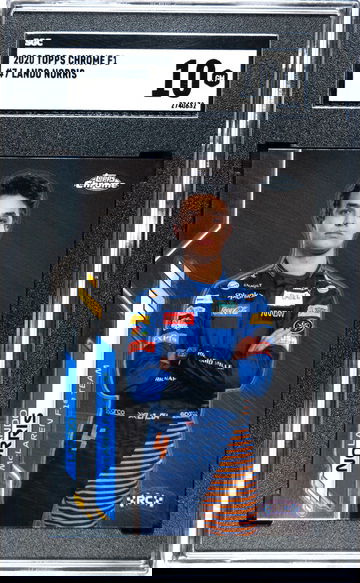 2020 Topps Chrome Lando Norris Rookie RC Formula 1 F1 SGC 10
