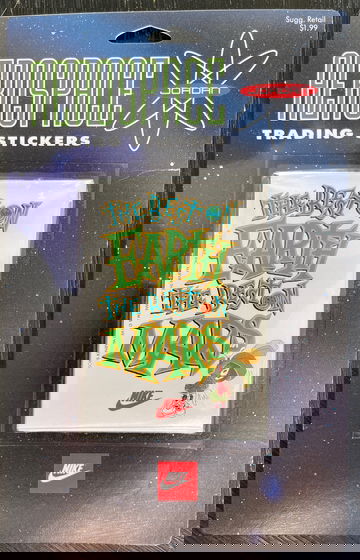 Nike Aerospace hanger pack stickers Jordan space jam
