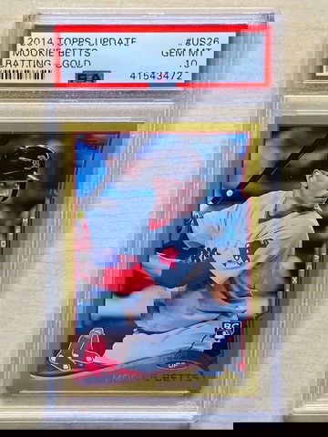 Mookie Betts 2014 Topps Update 