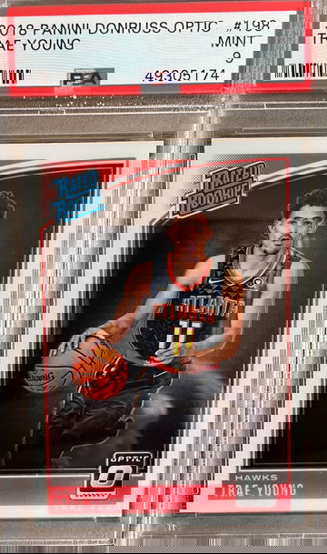 2018 Panini Donruss Optic Trae Young PSA 9 Mint