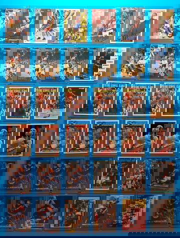 Charles Barkley 36 card lot.