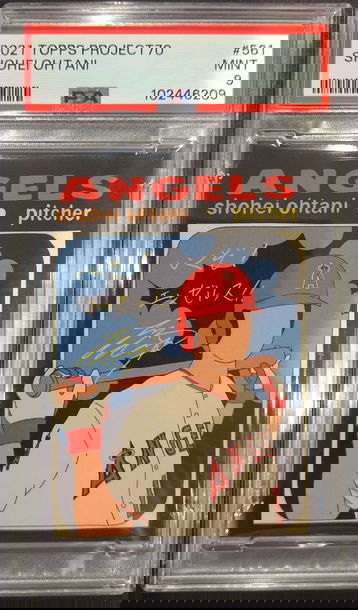 2021 Topps Project 70 Shohei Ohtani PSA 9