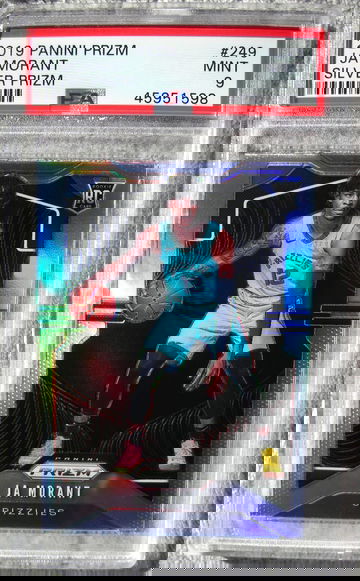 Ja Morant 2019 Prizm #249 Silver Prizm PSA 9