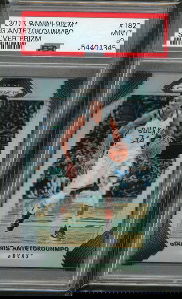 2017 Prizm Giannis Antetokounmpo Silver PSA 9