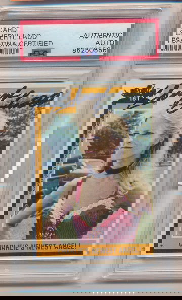 1977 Topps Charlie's Angels #181 Kris Cheryl Signed Autograph PSA/DNA