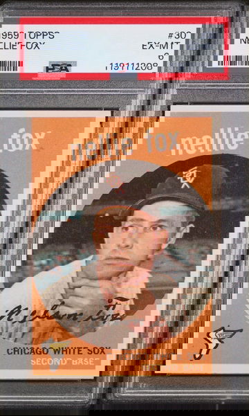 1959 Topps Nellie Fox #30 PSA 6