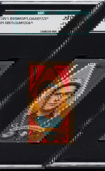 1911 T205 Fred Olmstead Chicago White Sox SGC 60 EX 5