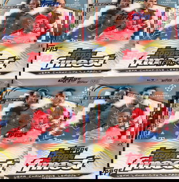 4X 2020-21 TOPPS FINEST UEFA CHAMPIONS LEAGUE SOCCER HOBBY BOX 2 AUTOS (SHIPS 7/2) - SUPPORT YOUR LOCAL CARD SHOP!